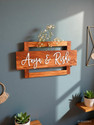ArtOrigin Wooden Name plate For Home with Your Name For Flats,Outdoor,Indoors Name Plate
