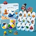 ARTPAR Air Dry Clay Kit for Kids,12 Marine Animals‌ Modeling Magic Clay Set