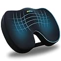ARTRUE PolyFoamix Orthopedic Coccyx Cushion for Men and Women Tailbone, Sciatica, Lower Back Pain Relief-Ergonomic Contoured Cushion for Office/Home Chair/Wheelchair and car - PU