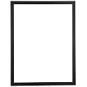 ArtToFrames 21x28 Inch Black Picture Frame, This 1.2500 Inch Custom Poster Frame is Black - Comes with Acrylic and Corrugated Backing (2WOMFRBW26079-21x28)