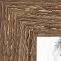 ArtToFrames 8x22 inch Medium Brown Oak - Barnwood Picture Frame, 2WOM76808-971-8x22
