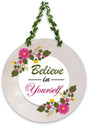 Artvibes Believe Yourself Wall Hanging Decoration Items Wooden Hanger Home Decor(WH_8205N