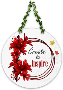 artvibes create to inspire wall hanging decoration item wooden hanger home decorwh_8210n 16 inch x 9 inch multi 10