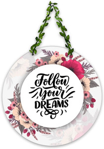 artvibes follow dreams wall hanging decoration items wooden hanger home decorwh_8209nn