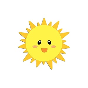 artvibes fridge magnet sun decorative item for refrigeratoralmirahwashing machinerm_7042