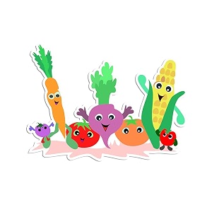 artvibes fridge magnet vegetables decorative item for refrigeratoralmirahwashing machinerm_7089