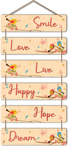 artvibes positive quote decorative wooden wall hanging for home decor item wh_3239n