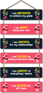 artvibes positive quote decorative wooden wall hanging for home decor item wh_3242n