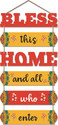 Artvibes Positive Quote Wooden Designer Wall Hanger for Home Decor Office Gift(WH_6617NN) (31 inch X 12 inch, Orange)