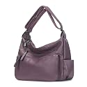 Artwell Fashion Crossbody Bag For Women Shoulder Bag Soft PU Leather Handbags Purses Multi Pocket Hobo Tote Bag