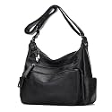 Artwell Fashion Crossbody Bag For Women Shoulder Bag Soft PU Leather Handbags Purses Multi Pocket Hobo Tote Bag