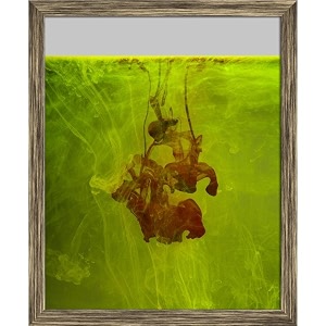 artzfolio abstract floating color tabletop painting antique golden frame 6 x 71 inch 15 x 18 cms