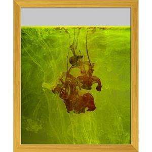 artzfolio abstract floating color tabletop painting golden frame 10 x 12 inch 25 x 30 cms