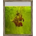 ArtzFolio Abstract Floating Color Tabletop Painting Antique Golden Frame 6 x 7.1 inch (15 x 18 cms)