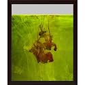 ArtzFolio Abstract Floating Color Tabletop Painting Dark Brown Frame 10 x 12 inch (25 x 30 cms)