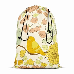 artzfolio beautiful morning  reusable sack bag  bag for gym storage vegetable amp travel