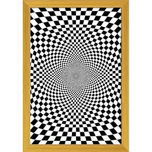 artzfolio black amp white chess  paper wall poster golden frame with acrylic glass  13 x 19 inch 33 x 48 cms