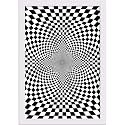 ArtzFolio Black &amp; White Chess | Paper Wall Poster White Frame with Acrylic Glass | 13 x 19 inch (33 x 48 cms)