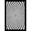 ArtzFolio Black &amp; White Chess | Paper Wall Poster Black Frame with Acrylic Glass | 9 x 13 inch (23 x 33 cms)