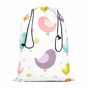 ArtzFolio Colorful Birds D1 Reusable Sack
