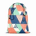 ArtzFolio Colorful Triangles D1 Reusable Sack