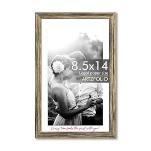 artzfolio customised wall amp table photo frame d651  upload your photo  personalized gift birthday wife husband anniversary parent friends  antique golden  legal size  85x14 inch 22x36 cms