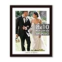 ArtzFolio Customised Wall & Table Photo Frame D646 | Upload Your Photos | Personalized Gift Birthday, Wife, Husband, Anniversary, Parents, Friends | Dark Brown | 8x10 inch (20x25 cms)