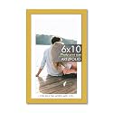 ArtzFolio Customised Wall &amp; Table Photo Frame D645 | Upload Your Photos | Personalized Gift Birthday, Wife, Husband, Anniversary, Parents, Friends | Golden | 6x10 inch (15x25 cms)