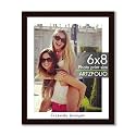 ArtzFolio Customised Wall &amp; Table Photo Frame D644 | Upload Your Photos | Personalized Gift Birthday, Wife, Husband, Anniversary, Parents, Friends | Dark Brown | 6x8 inch (15x20 cms)
