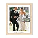 ArtzFolio Customised Wall &amp; Table Photo Frame D646 | Upload Your Photos | Personalized Gift Birthday, Wife, Husband, Anniversary, Parents, Friends | Natural Brown | 8x10 inch (20x25 cms)