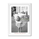 ArtzFolio Customised Wall &amp; Table Photo Frame D642 | Upload Your Photos | Personalized Gift Birthday, Wife, Husband, Anniversary, Parents, Friends | White | 5x7 inch (13x18 cms)