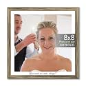 ArtzFolio Customised Wall &amp; Table Photo Frame D647 | Upload Your Photos | Personalized Gift Birthday, Wife, Husband, Anniversary, Parents, Friends | Antique Golden | 8x8 inch (20x20 cms)