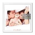 ArtzFolio Customised Wall & Table Photo Frame D652 | Upload Your Photos | Personalized Gift Birthday, Wife, Husband, Anniversary, Parents, Friends | White | 10x10 inch (25x25 cms)