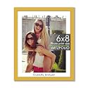 ArtzFolio Customised Wall &amp; Table Photo Frame D644 | Upload Your Photos | Personalized Gift Birthday, Wife, Husband, Anniversary, Parents, Friends | Golden | 6x8 inch (15x20 cms)