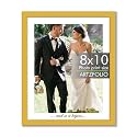 ArtzFolio Customised Wall &amp; Table Photo Frame D646 | Upload Your Photos | Personalized Gift Birthday, Wife, Husband, Anniversary, Parents, Friends | Golden | 8x10 inch (20x25 cms)