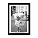 ArtzFolio Customised Wall &amp; Table Photo Frame D642 | Upload Your Photos | Personalized Gift Birthday, Wife, Husband, Anniversary, Parents, Friends | Black | 5x7 inch (13x18 cms)
