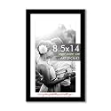 ArtzFolio Customised Wall &amp; Table Photo Frame D651 | Upload Your Photos | Personalized Gift Birthday, Wife, Husband, Anniversary, Parents, Friends | Black | Legal Size | 8.5x14 inch (22x36 cms)