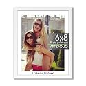 ArtzFolio Customised Wall &amp; Table Photo Frame D644 | Upload Your Photos | Personalized Gift Birthday, Wife, Husband, Anniversary, Parents, Friends | White | 6x8 inch (15x20 cms)