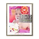 ArtzFolio Customised Wall Photo Frame D653 | Upload Your Photos | Personalized Gift Birthday, Wife, Husband, Anniversary, Parents, Friends | Antique Golden | 10x12 inch (25x30 cms)