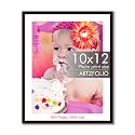 ArtzFolio Customised Wall Photo Frame D653 | Upload Your Photos | Personalized Gift Birthday, Wife, Husband, Anniversary, Parents, Friends | Dark Brown | 10x12 inch (25x30 cms)