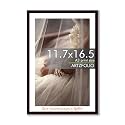 ArtzFolio Customised Wall Photo Frame D654 | Upload Your Photos | Extra Large Size Photo Frame Gift for Birthday, Anniversary, Friends &amp; Family | Dark Brown | A3 Size | 11.7x16.5 inch (30x42 cms)