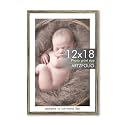 ArtzFolio Customised Wall Photo Frame D656 | Upload Your Photos | Extra Large Size | Gift for Birthday, Wife, Husband, Anniversary, Parents, Friends | Antique Golden | 12x18 inch (30x46 cms)