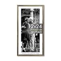 ArtzFolio Customised Wall Photo Frame D657 | Upload Your Photos | Extra Large Size | Gift for Birthday, Wife, Husband, Anniversary, Parents, Friends | Antique Golden | 12x24 inch (30x61 cms)