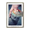 ArtzFolio Customised Wall Photo Frame D658 | Upload Your Photos | Extra Large Size | Gift for Birthday, Wife, Husband, Anniversary, Parents, Friends | Antique Golden | 13x19 inch (33x48 cms)