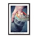 ArtzFolio Customised Wall Photo Frame D658 | Upload Your Photos | Extra Large Size | Gift for Birthday, Wife, Husband, Anniversary, Parents, Friends | Dark Brown | 13x19 inch (33x48 cms)