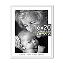 ArtzFolio Customised Wall Photo Frame D661 | Upload Your Photos | Extra Large Size | Gift for Birthday, Wife, Husband, Anniversary, Parents, Friends | White | 16x20 inch (41x51 cms)