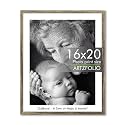 ArtzFolio Customised Wall Photo Frame D661 | Upload Your Photos | Extra Large Size | Gift for Birthday, Wife, Husband, Anniversary, Parents, Friends | Antique Golden | 16x20 inch (41x51 cms)