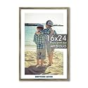 ArtzFolio Customised Wall Photo Frame D662 | Upload Your Photos | Extra Large Size Photo Frame Gift for Birthday, Anniversary, Friends &amp; Family | Antique Golden | A2 Size | 16x24 inch (41x61 cms)