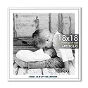ArtzFolio Customised Wall Photo Frame D663 | Upload Your Photos | Extra Large Size | Gift for Birthday, Wife, Husband, Anniversary, Parents, Friends | White | 18x18 inch (46x46 cms)