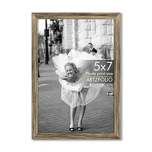 artzfolio customized wall amp table photo frame d611  upload your photos  photo gift for birthday wife husband anniversary parents friends  antique golden  5x7 inch 13x18 cms